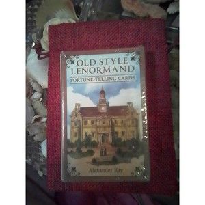 New Sealed Lenormand Cards Oracle Deck w Bag Tarot Divination Gift